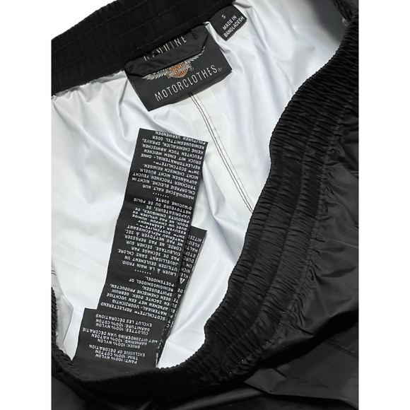 NWOT Women's Harley‎ Davidson Motorcycle Rain Pants Hi-Viz Waterproof Size Small - Picture 7 of 14